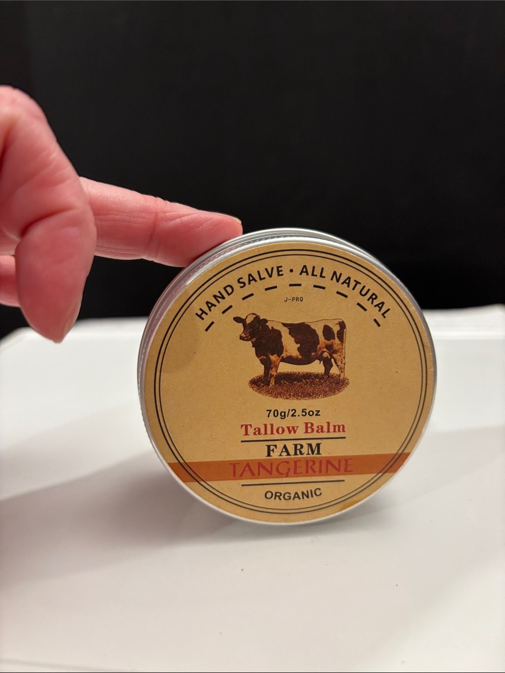 Tallow Balm Hand Salve - Tangerine